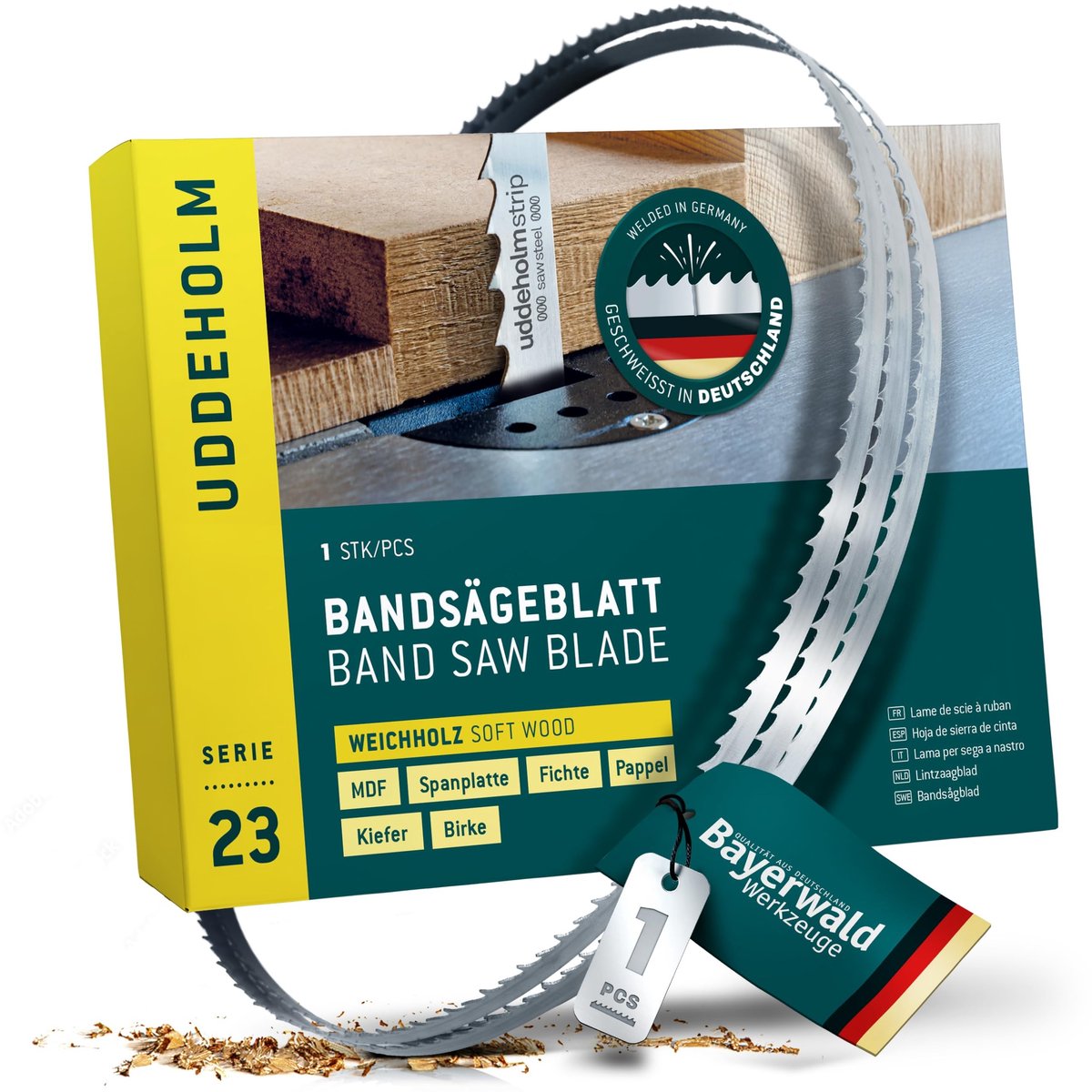 Omgoods - Bandsawblad 1712 x 6 x 0.4 mm voor Houtbewerking