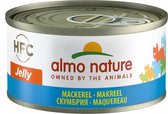 Almo Nature Natvoer voor Katten - HFC Jelly - 24 x 70g - Makreel - 24 x 70 gram