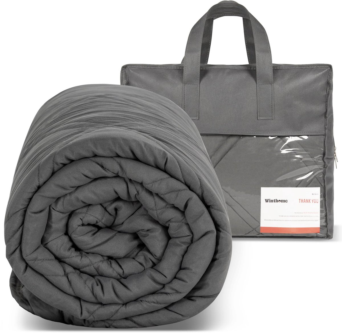 SnelShoppen - Gewichtsdeken 135x200cm 9kg, Lauschig Dubbelnaad Anti-Stress Therapiedeken voor Diepe Slaap en Betere Herstel, Zware Deken voor Volwasse