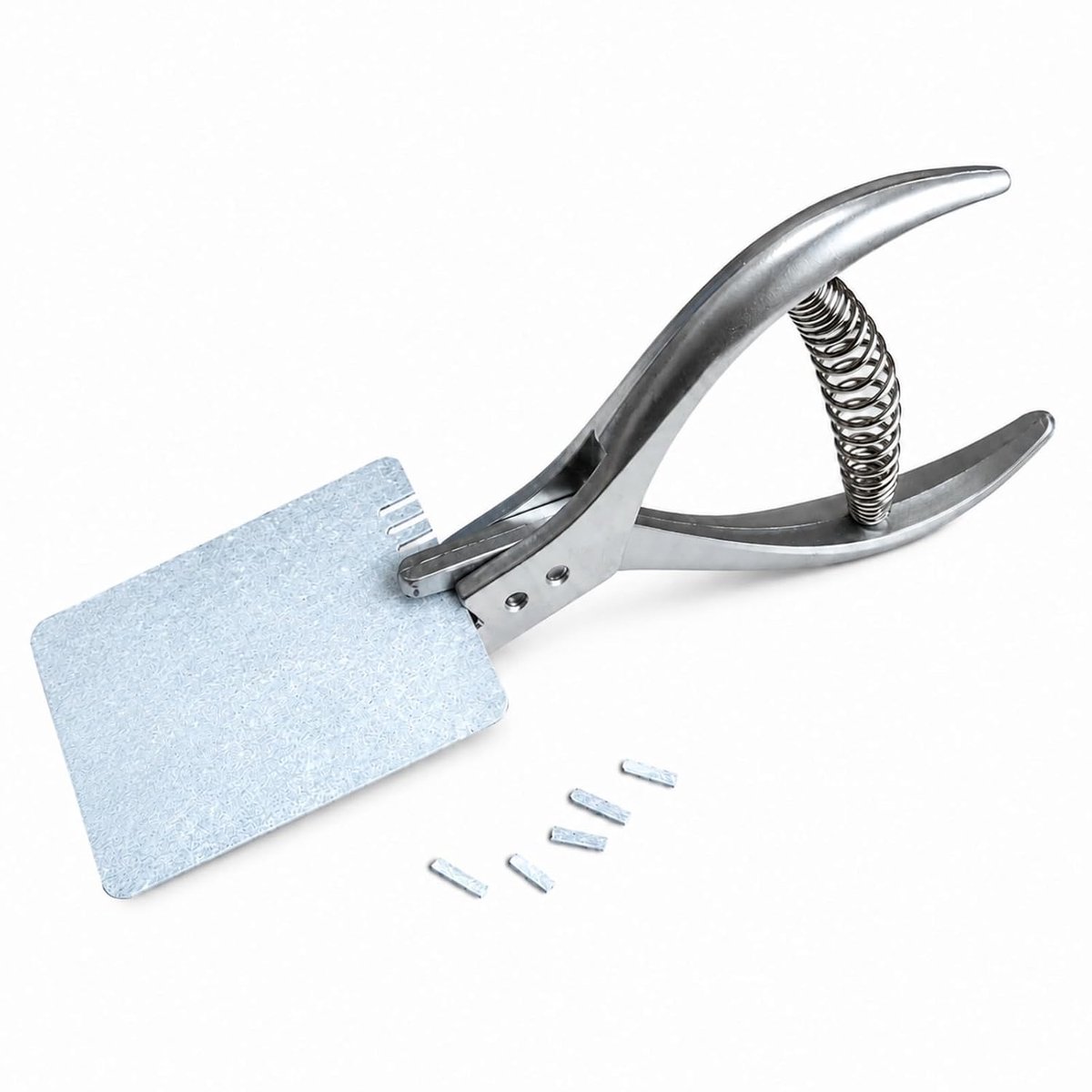 Gattang, enkele gatperforator, 3 mm enkele gatpons, metalen gatentang, papierperforator, krachtige perforator, scherpe gatentang, inkeptang, naaitang, roestvrij staal, voor ontwerpers, snijders en