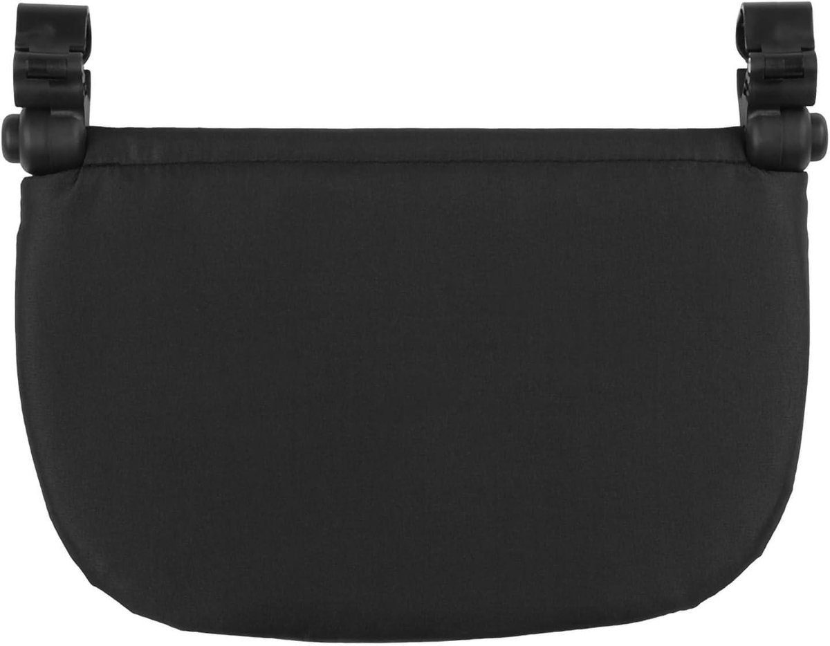 Kinderwagen Voetsteun - Verlenger Beensteun - Comfortabel Reizen - Verlengt 21 cm - Universeel - Zwart