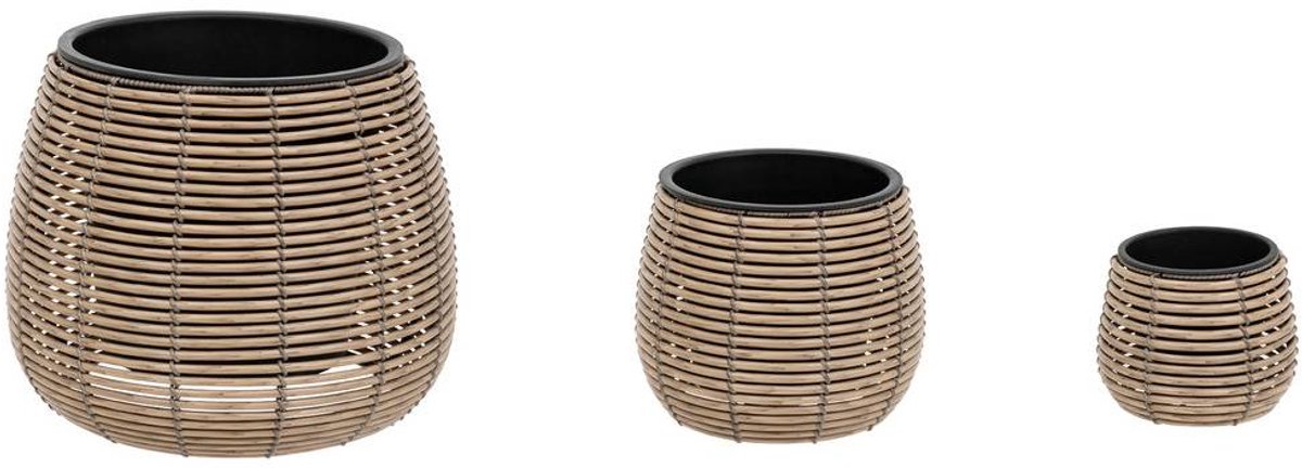 Set van 3 potten CAM