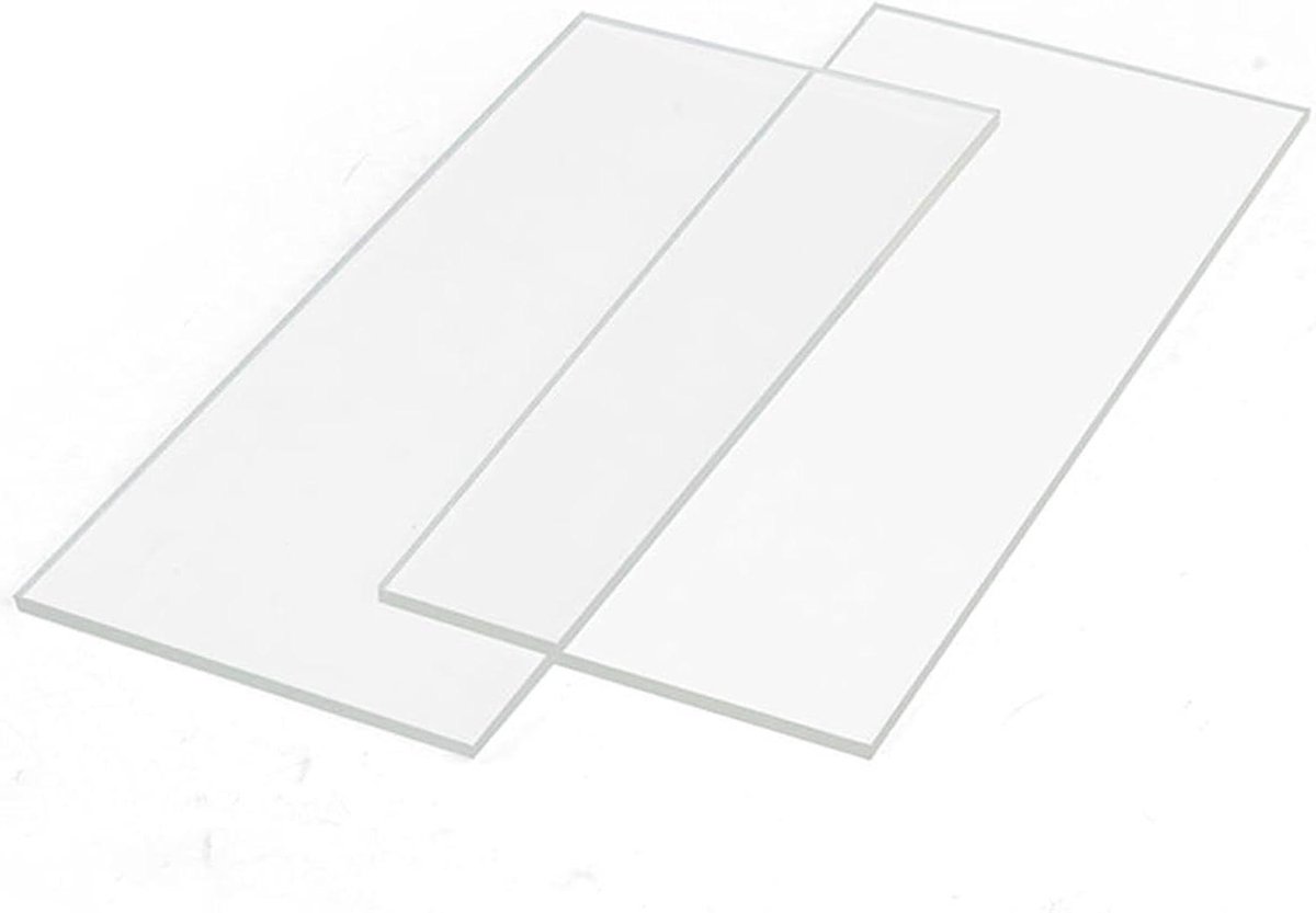 Polycarbonaat Plaat - Kunststof Dakplaat - Overkapping Bouwen - Schokbestendig Ontwerp - 2 mm dik - Transparant