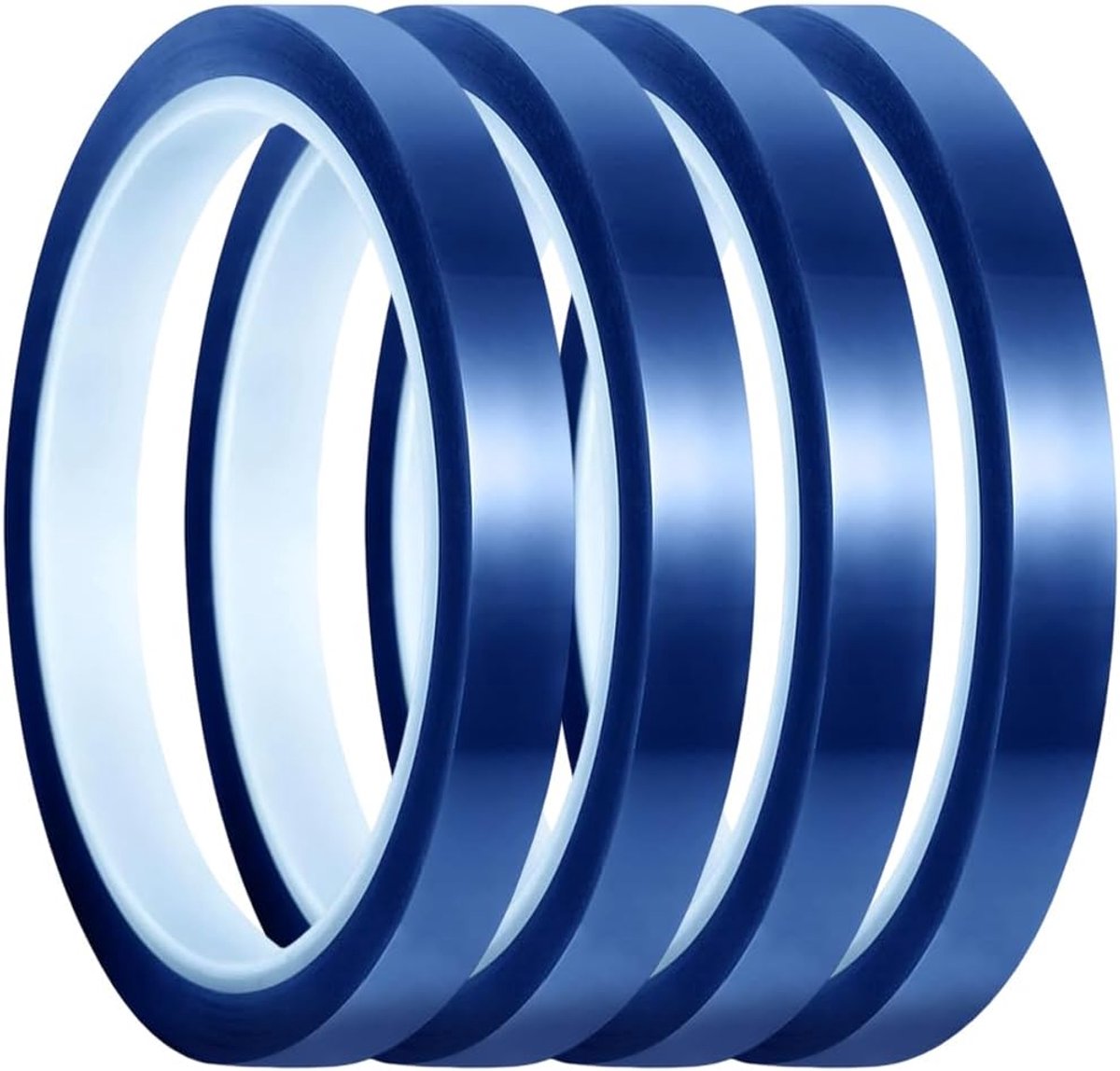 Sublimatie Heat Tape 10 mm - Hoge Temperatuur - 4 Rollen - Ideaal voor Elektronica en Vinyl - ShopVlot