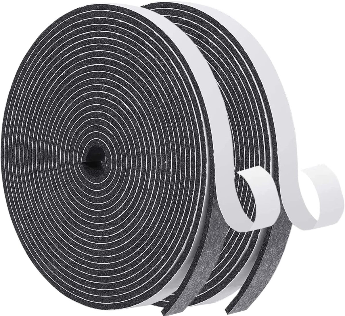 Dichtingsstrip foam 6mm x 0.3cm - zelfklevend - waterdicht - ideaal voor ramen en deuren - SnelShoppen