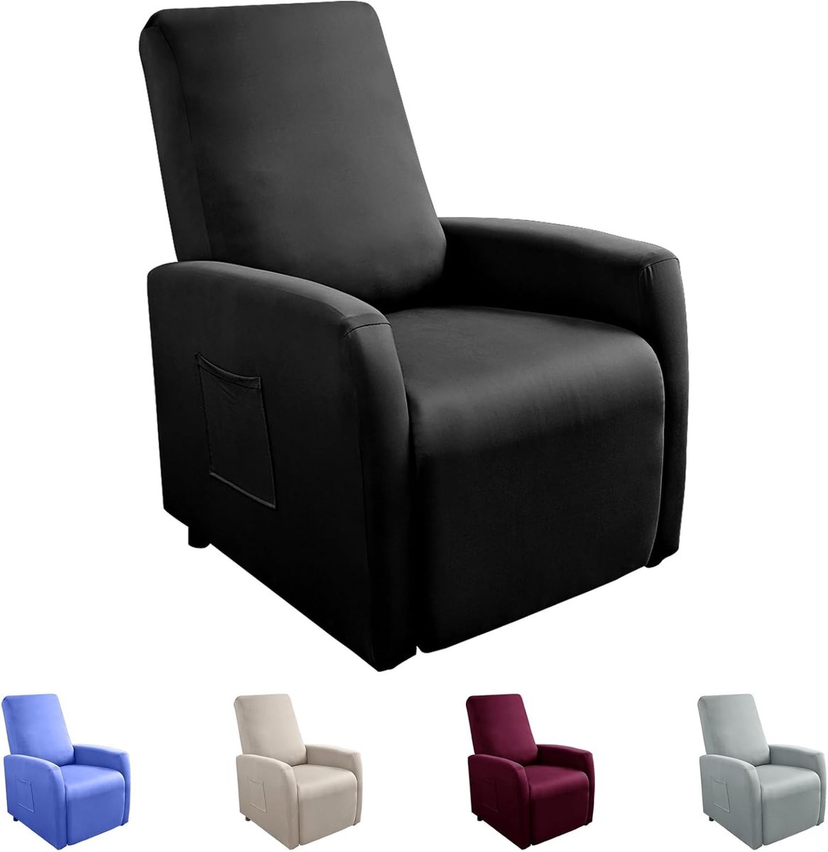 Recliner cover met zak - waterdicht - elastisch - optimale bescherming voor je relaxstoel - SnelShoppen
