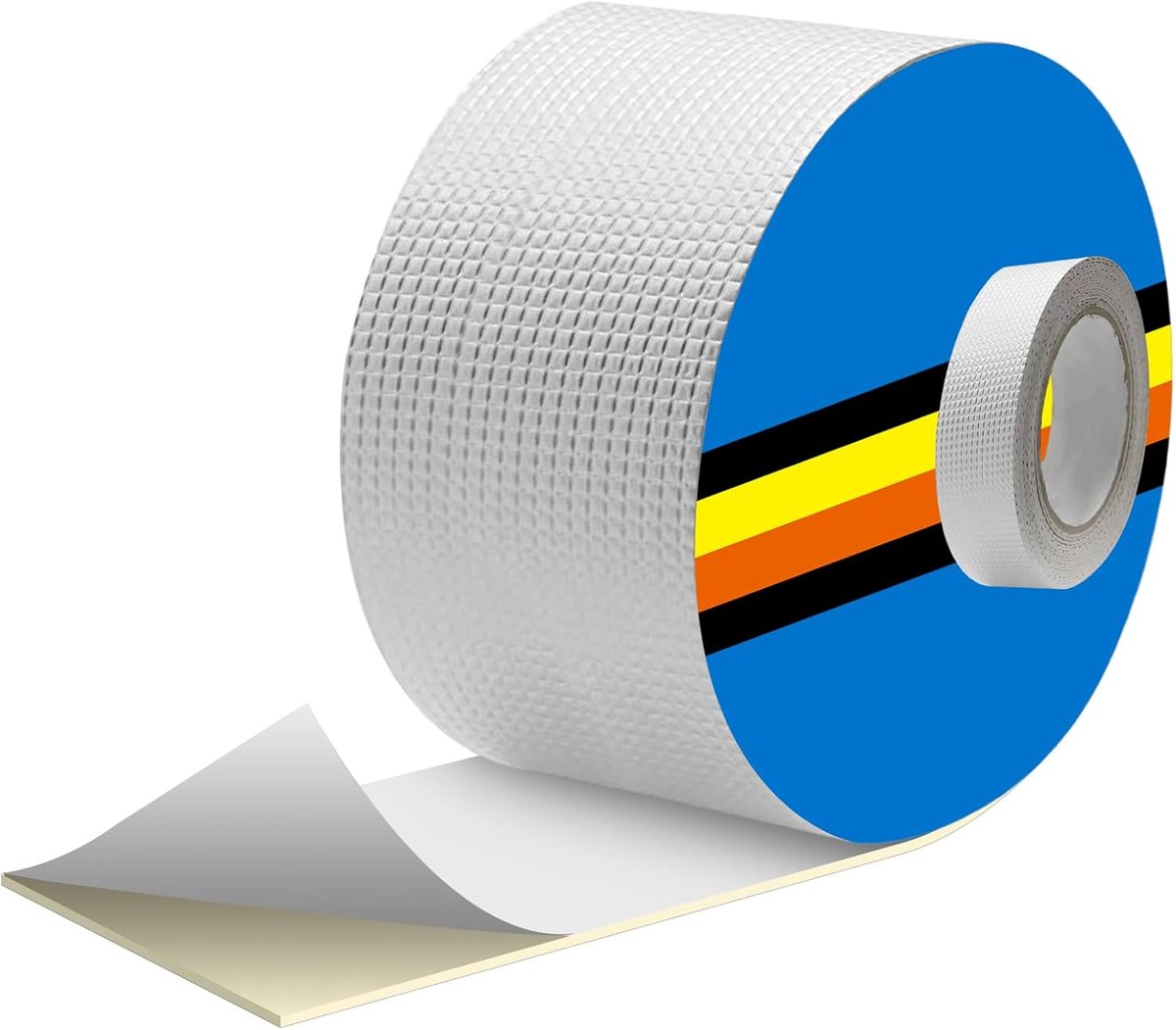 SnelShoppen - 10cm X 10m Butylband, Zelfklevende Waterdichte Reparatietape, Aluminiumfolie Butylrubber Afdichtingstape, Weerbestendig voor Daklekkage,