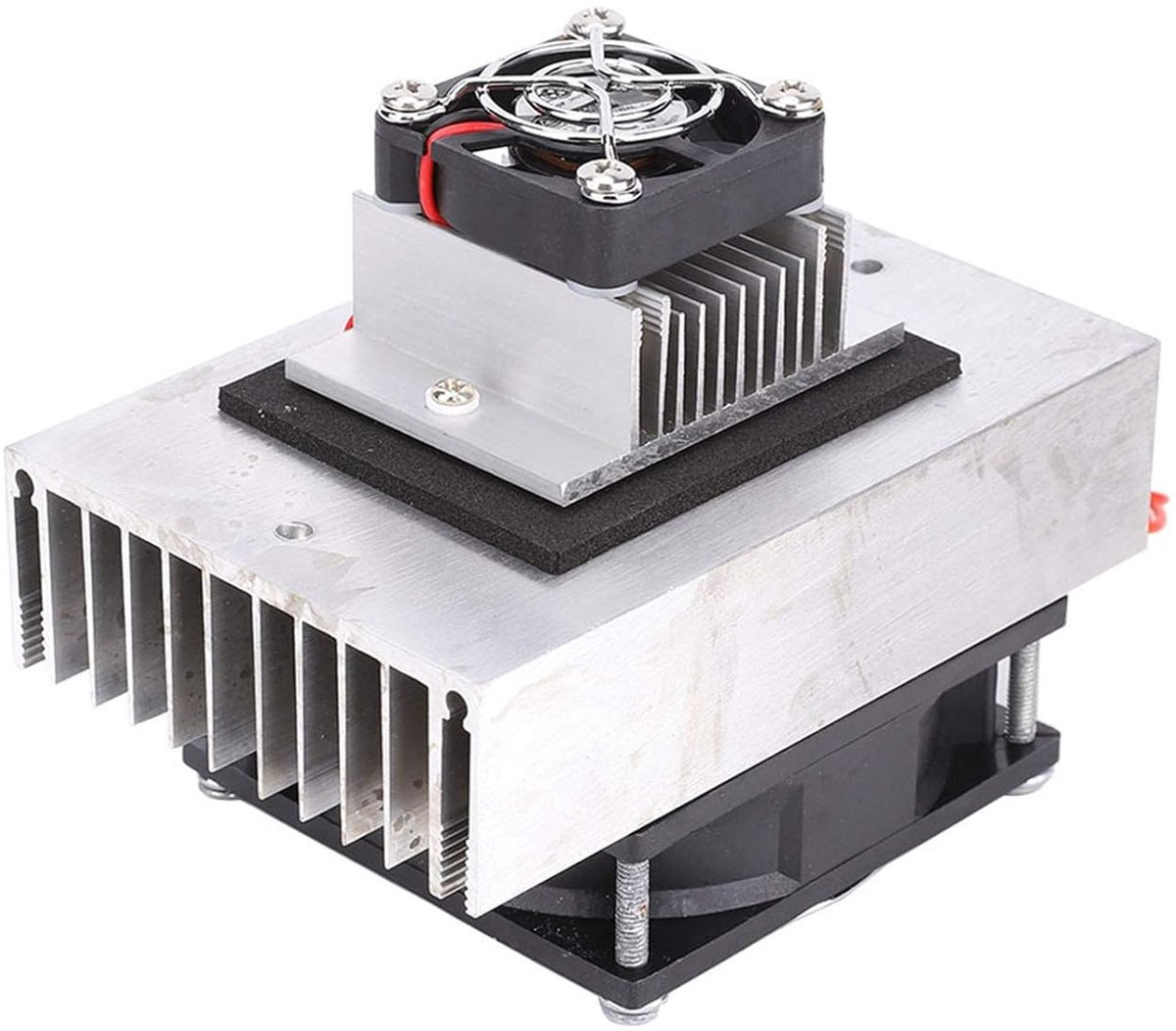 SnelShoppen - Compact DIY Mini Air Conditioner Kit voor Huisdieren, Cools Binnen 20 Minuten, Ideaal voor Hitte, Perfect voor Camping en Tuin