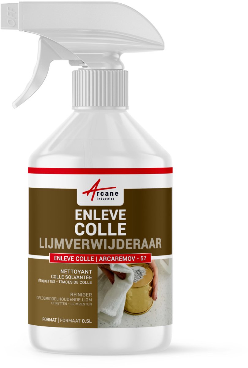 Oplosmiddel voor het verwijderen van lijm en kit - LIJMVERWIJDERAAR
