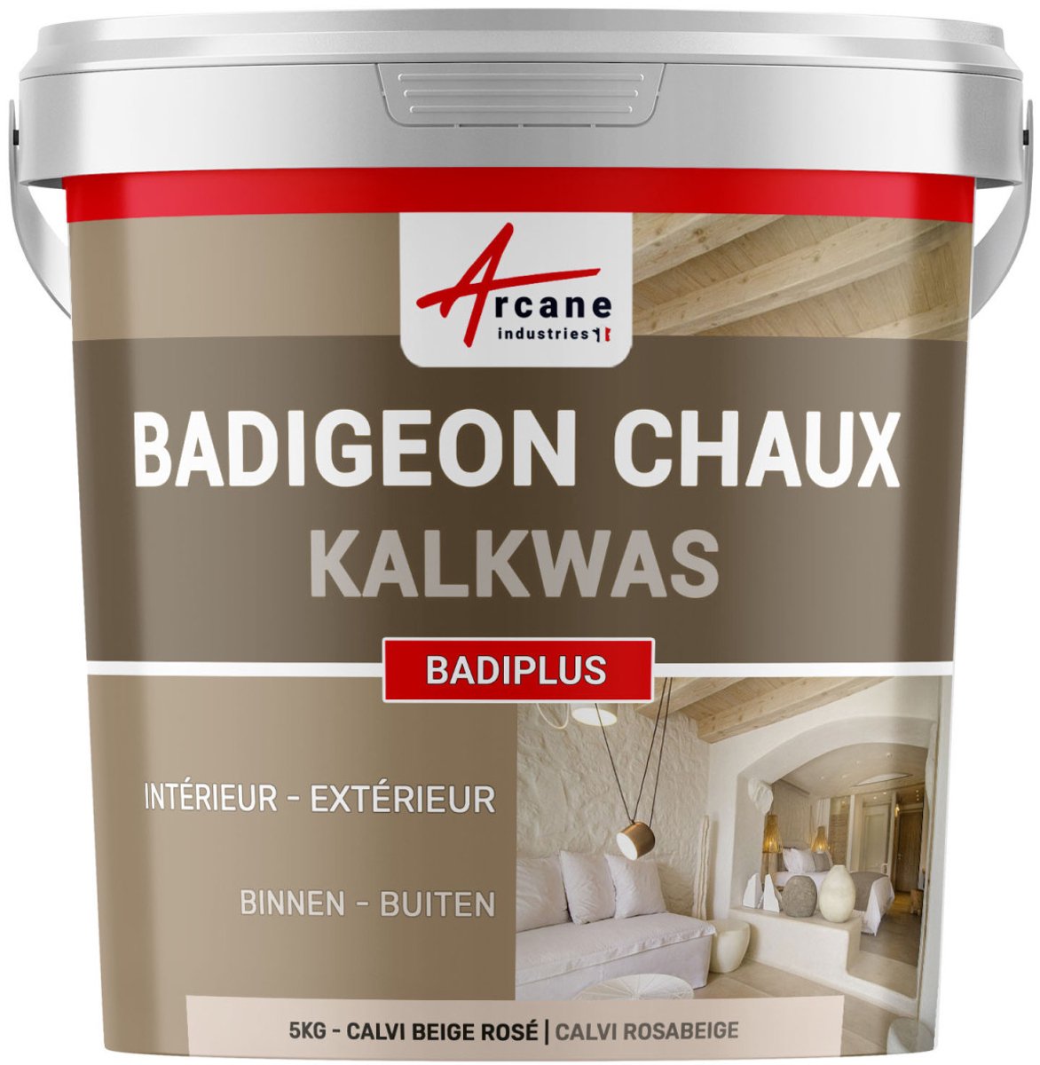 Kalkpleister Binnenmuur en Buitengevel - BADIPLUS