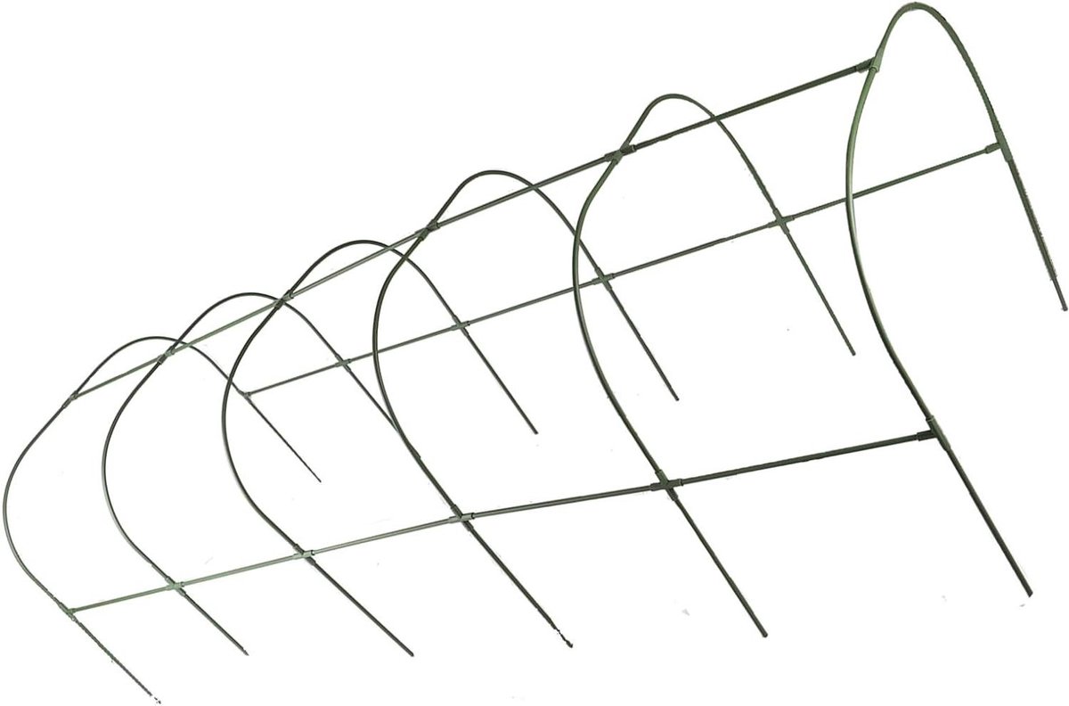 Tuinkas Mini - Kweekkas Buiten - Planten Verzorgen - Waterdicht PVC - 100x250 cm - Blauw