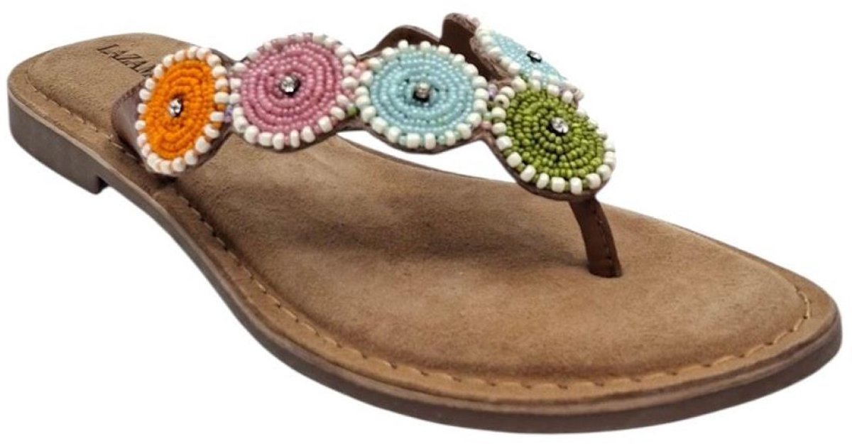 Lazamani Teenslipper - Lazamani loua toe slippers rounds