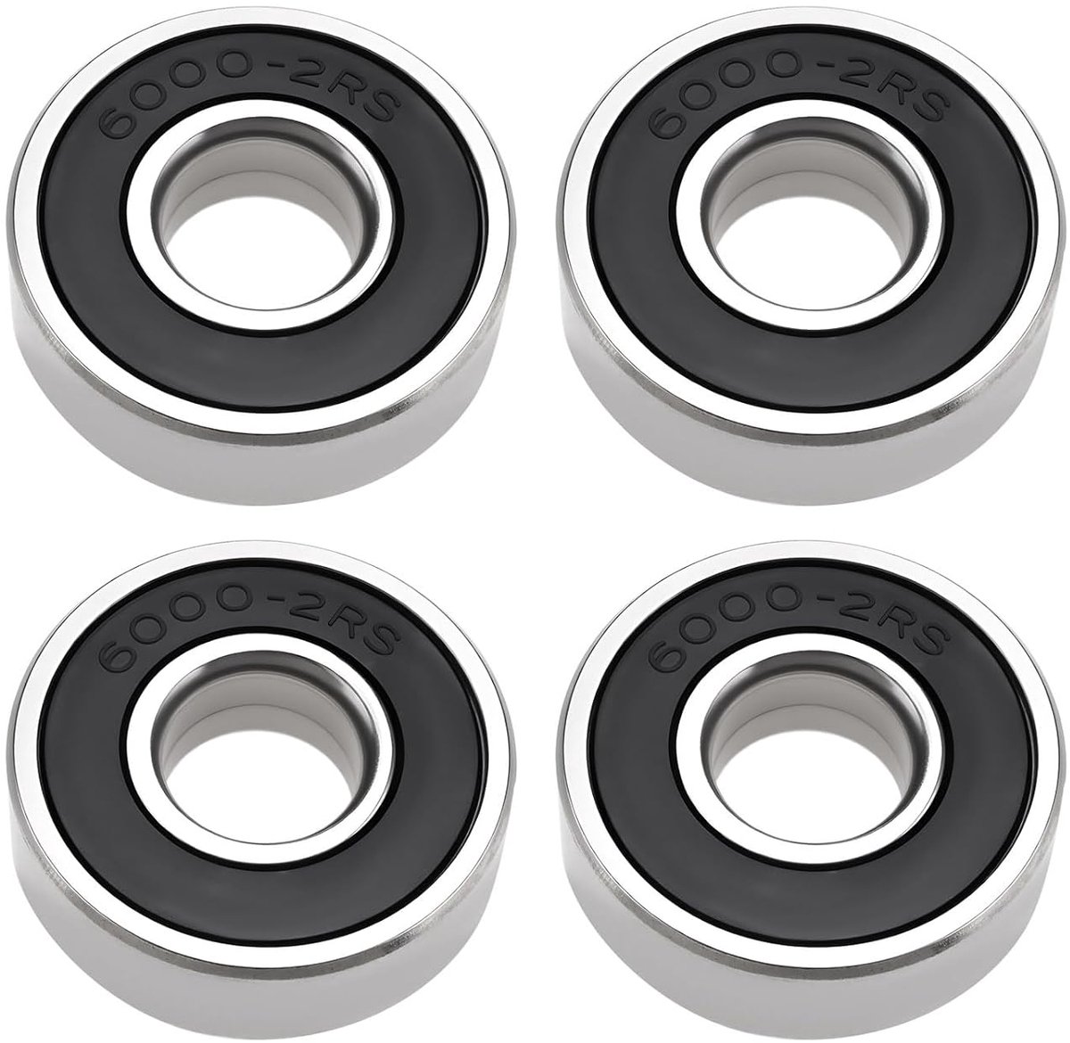 Golf trolley wielen lagers 26x10x8mm - 4 stuks - rubber afgedicht - onderhoud voor Motocaddy S1 S3 S5 - ShopVlot