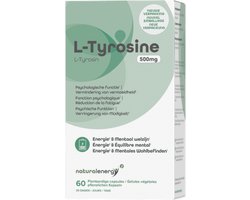 Natural Energy L-Tyrosine 500 mg 60 capsules
