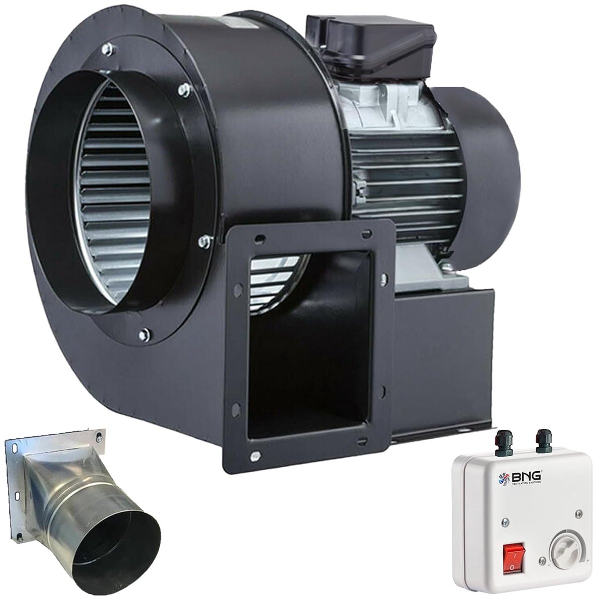 Radiale Ventilator - Afzuigventilator Centrifugaalventilator - Lucht Afvoeren - Hoge Lucht