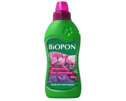Biopon - Meststof voor Bloeiende Planten - 0.5L - Mineralenrijk - Hoog Fosfor en Kalium