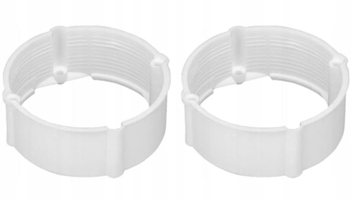 Duwi Serie - Elektrische Doos Spacer Set - 24mm - 60mm - Wit