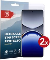 Rosso Screen Protector Geschikt voor Oppo Find X8 Pro | Ultra Clear Duo Pack | TPU Folie | Case Friendly Beschermfolie | 2 Stuks