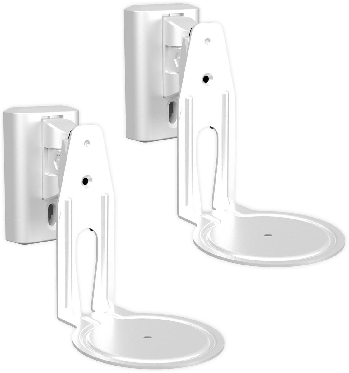 Sanus WSWME12 Luidspreker muurbeugel set voor SONOS Era 100, 2 stuks, wit