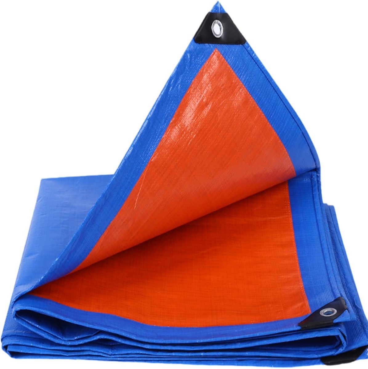 Dekzeil - Afdekzeil Zeildoek - Bescherming Buiten - Waterdicht UV-bestendig - 200 x 305 cm - Blauw