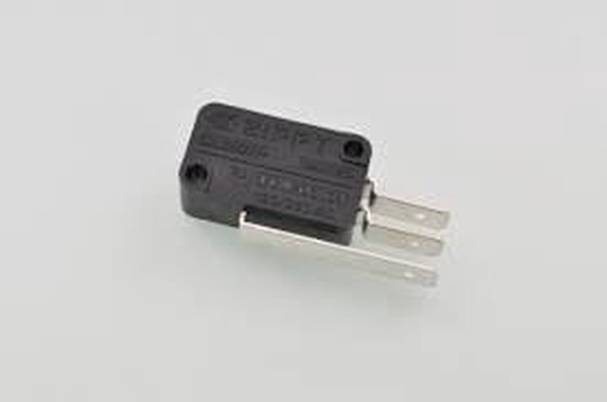 Microschakelaar Vaatwasser - Schakelaar Pomppan - Reparatie Apparaat - Origineel Onderdeel - 42 mm - zwart
