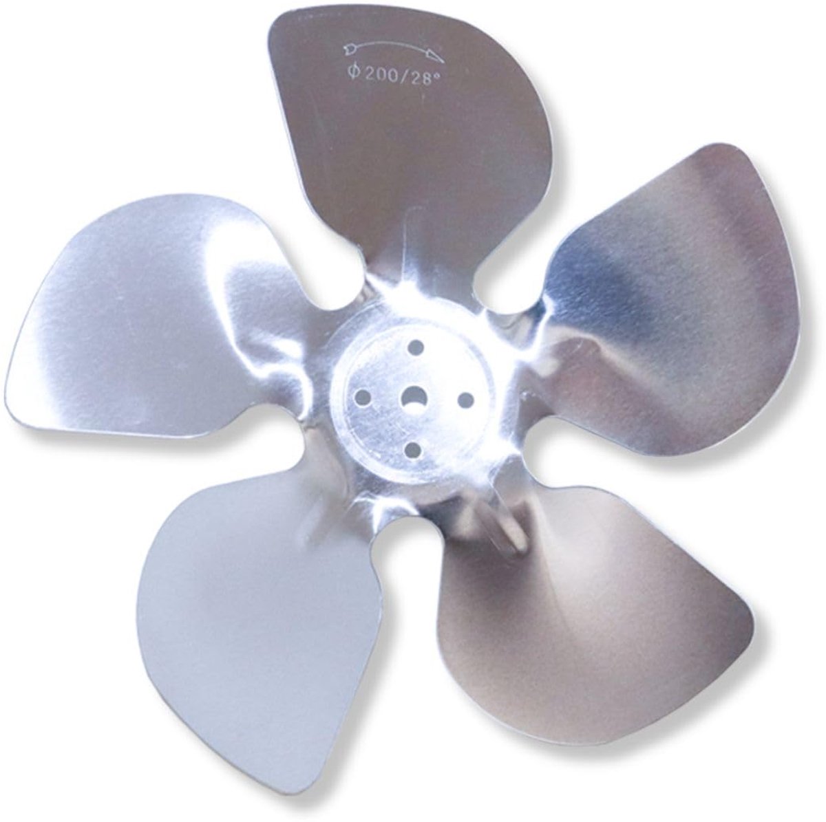Vervangingsbladen Ventilator - Reserveonderdelen Koeling - Koeling Optimaliseren - Aluminium Legering - 200 mm Diameter - Metaal