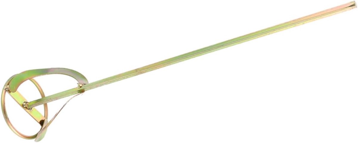 Mengstaaf Beton - Gips Mixer - Materiaal Mengen - Slijtvast Koolstofstaal - 49.2X10X1CM - Gouden