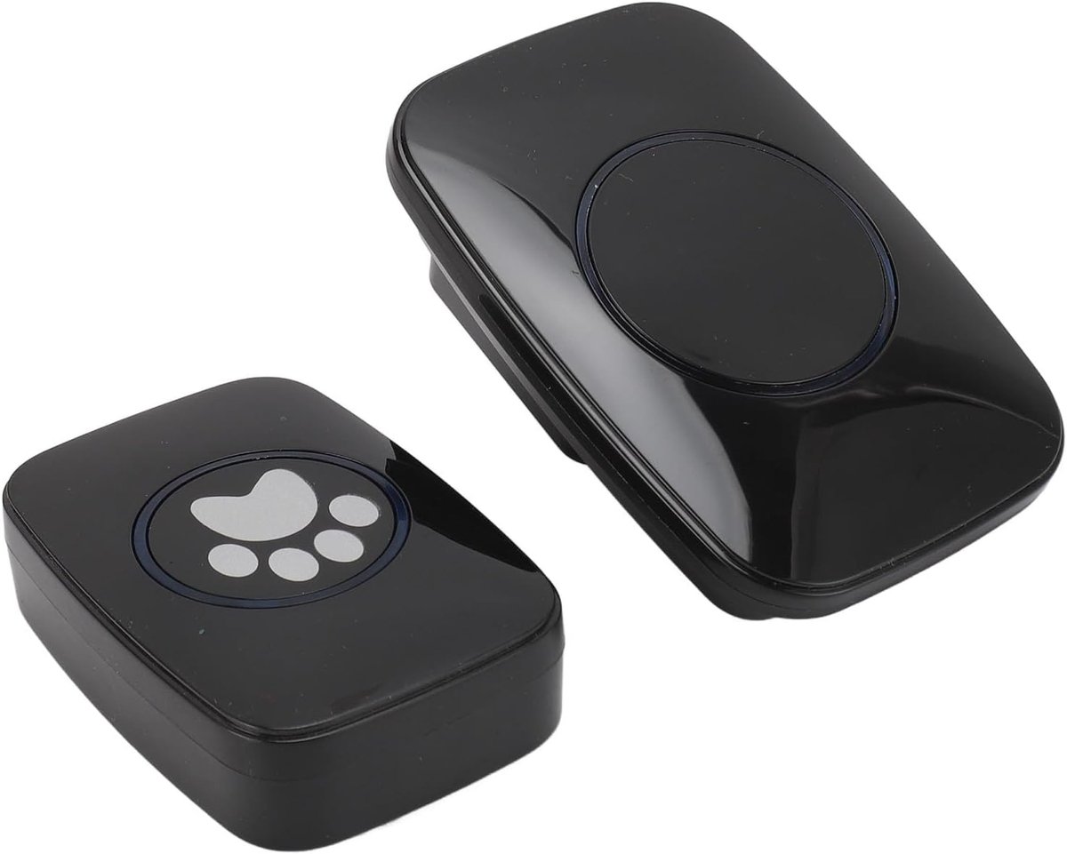 Hondendeurbel - Huisdier communicator - Huisdier training - Intelligente detectie - 7 x 13 x 7 cm - Wit