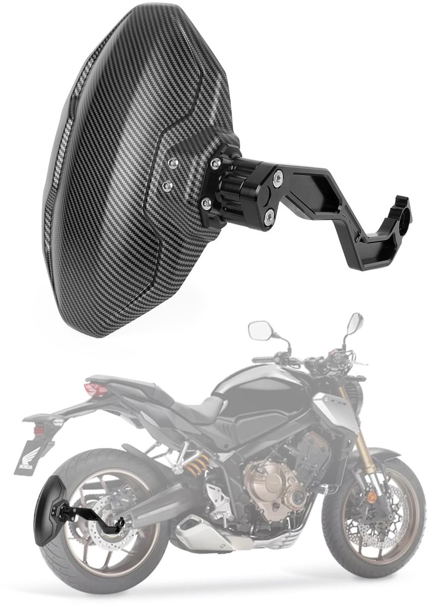 Achterspatbord voor motor - Carbon voor CB650R, CB650F, CBR650R en CBR650F