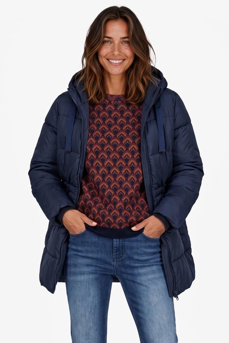 DIDI Dames Puffer Gentle Dark blue maat 40