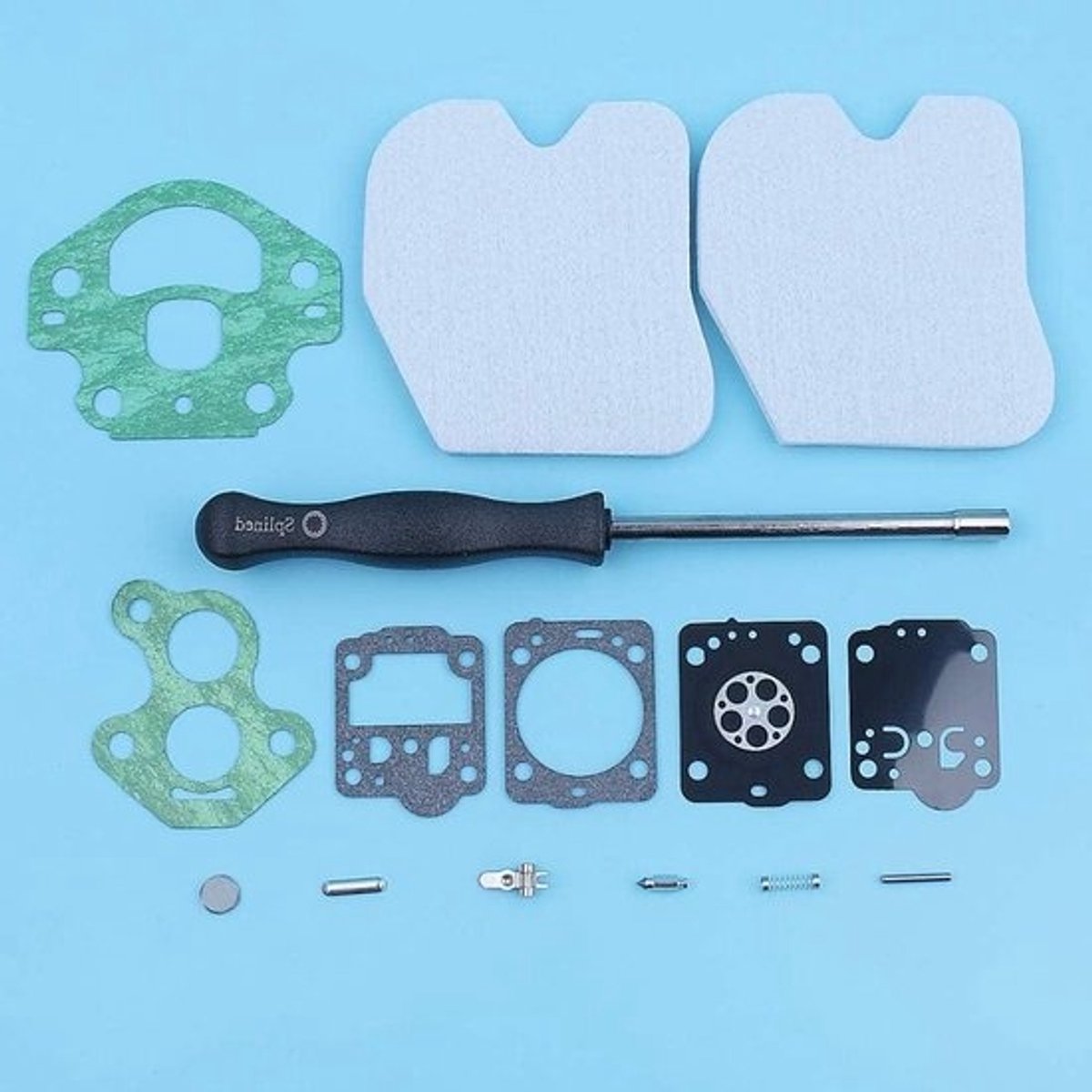 Carburateur Reparatie Kit - Kettingzaag Onderhoud Set - Motoronderhoud Uitvoeren - Specifiek voor Modellen - 1 Set - Niet gespecificeerd
