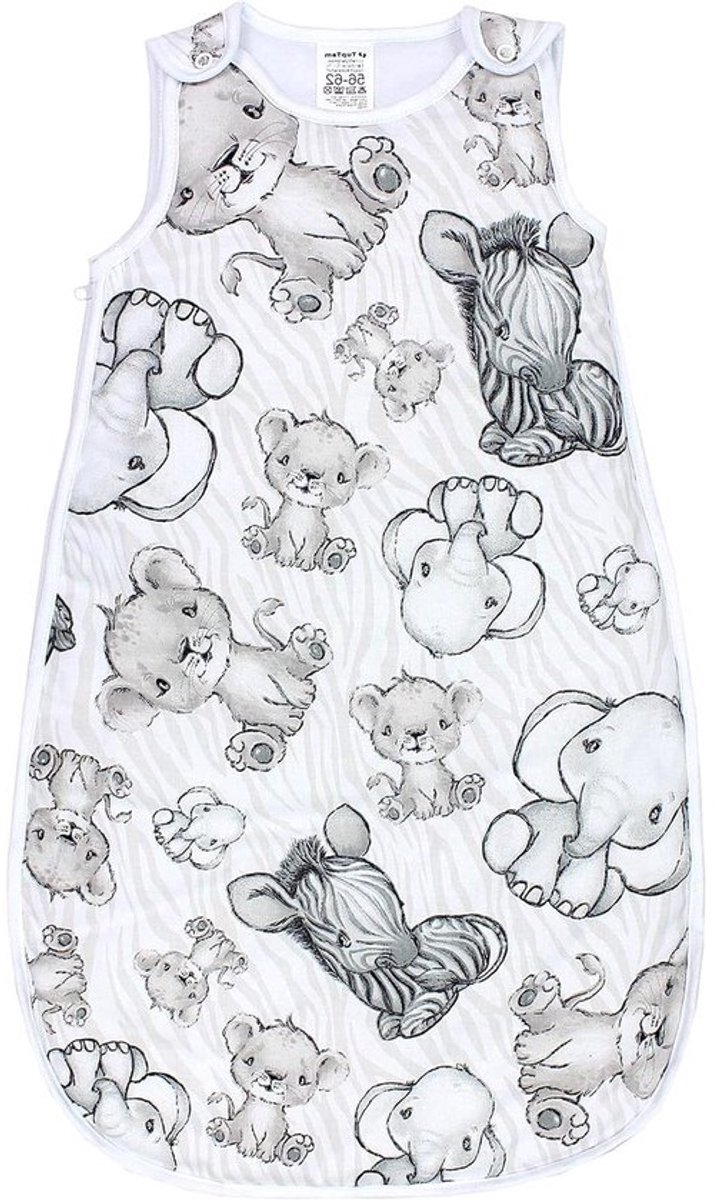 Babyslaapzak - Trappelzak Slaapzak baby - Comfortabel slapen - Mouwloos met zijrits - 2.5 Tog - Niet gespecificeerd