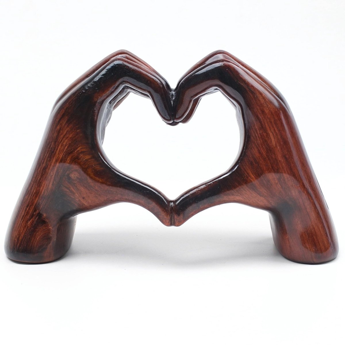 Heart Hands Shape Statue - Decoratieve Beeld voor Thuis en Kantoor