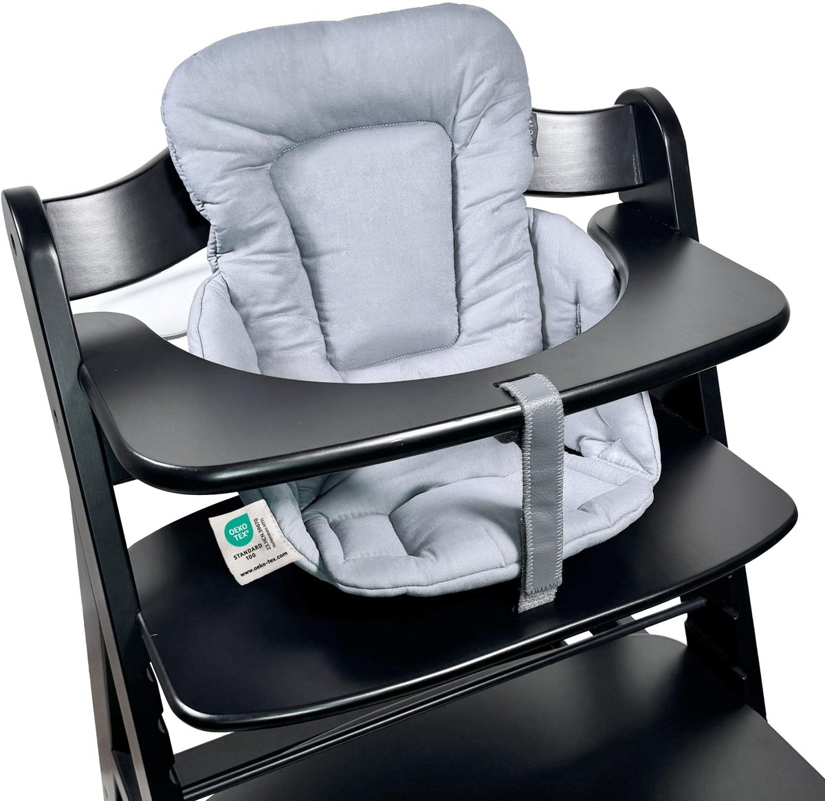 Stoelverkleiner voor Hauck Alpha/Beta Kinderstoel - Wasbaar - Grijs
