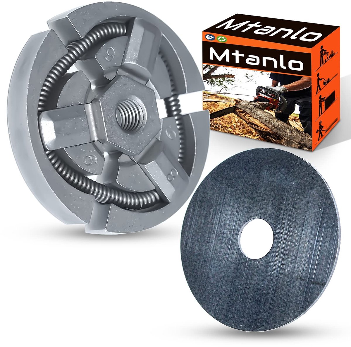 Clutch voor Husqvarna 39R 240R 245R 245RX - Tuingereedschap