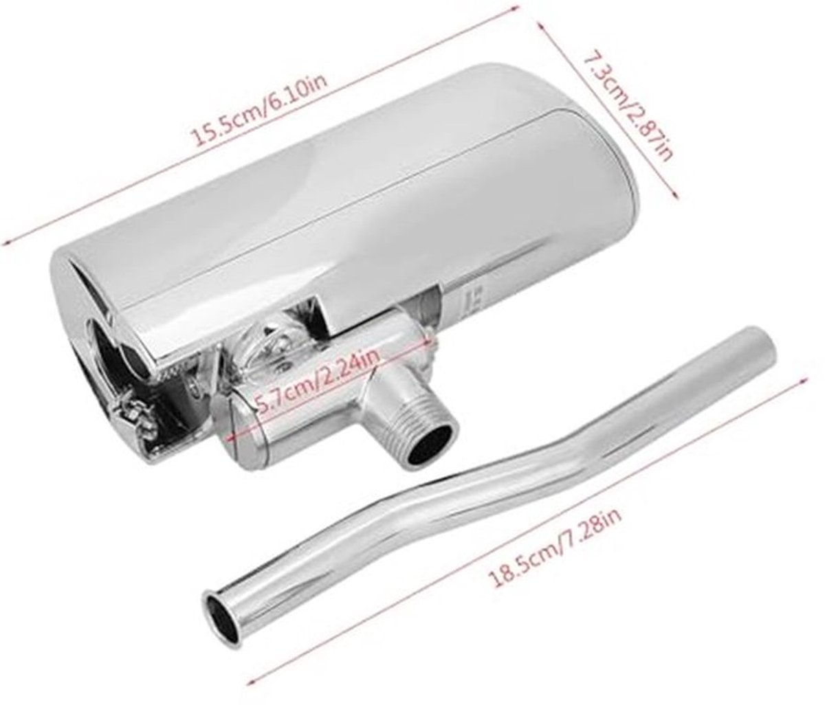 Automatische Sensor Urinoir Toilet Badkamer Toilet Wandmontage Touchless Urinoir Spoelklep Intelligente Kraan Messing Gegalvaniseerd Auto Urinoirs Doorspoelset