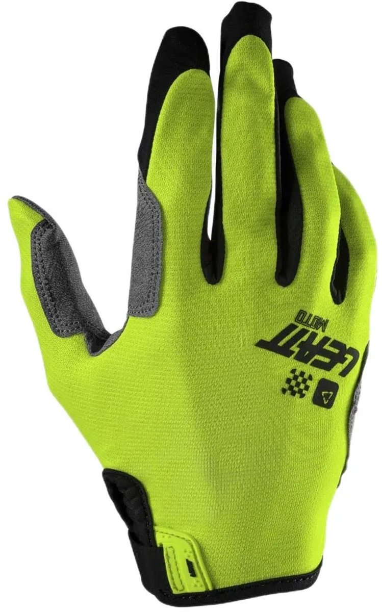 Leatt 1.5 Gripr Off-road Handschoenen Groen,Geel L