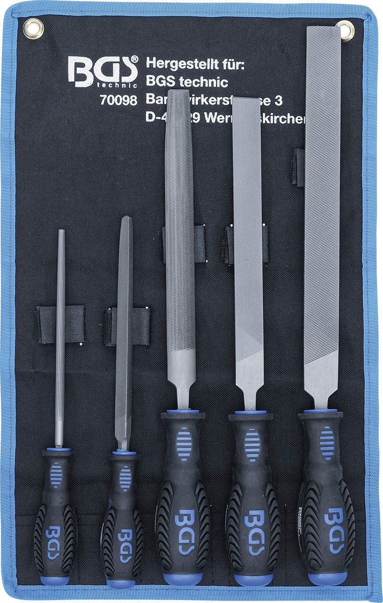 Vijlenset voor Werkplaats - 5 Stuks
