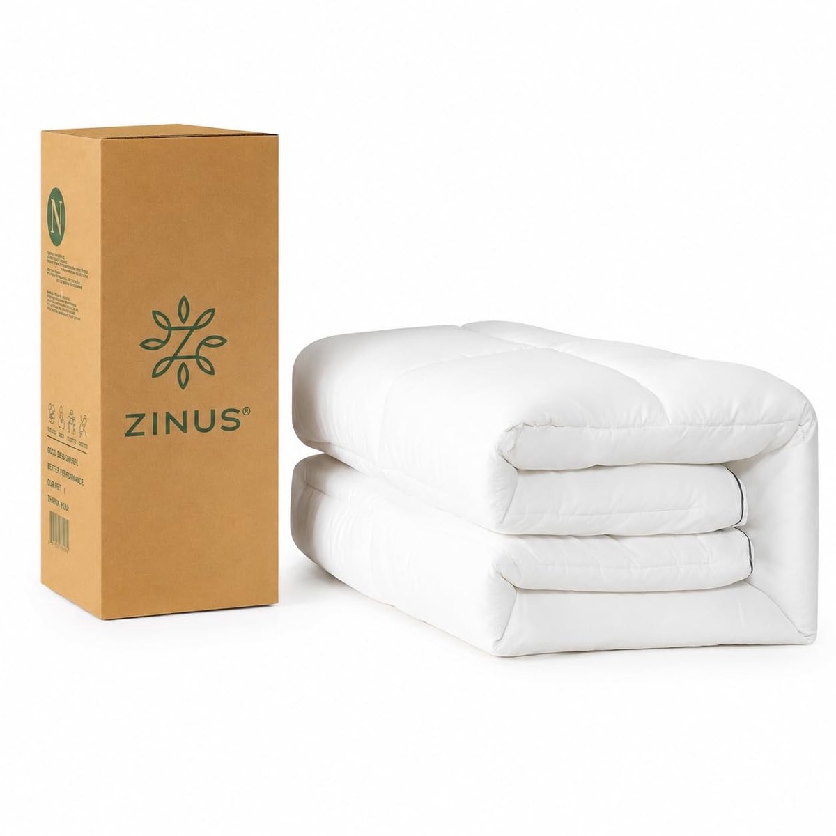 Matras Topper - 2 cm, Hypoallergene en Ademend - 63 x 190 cm