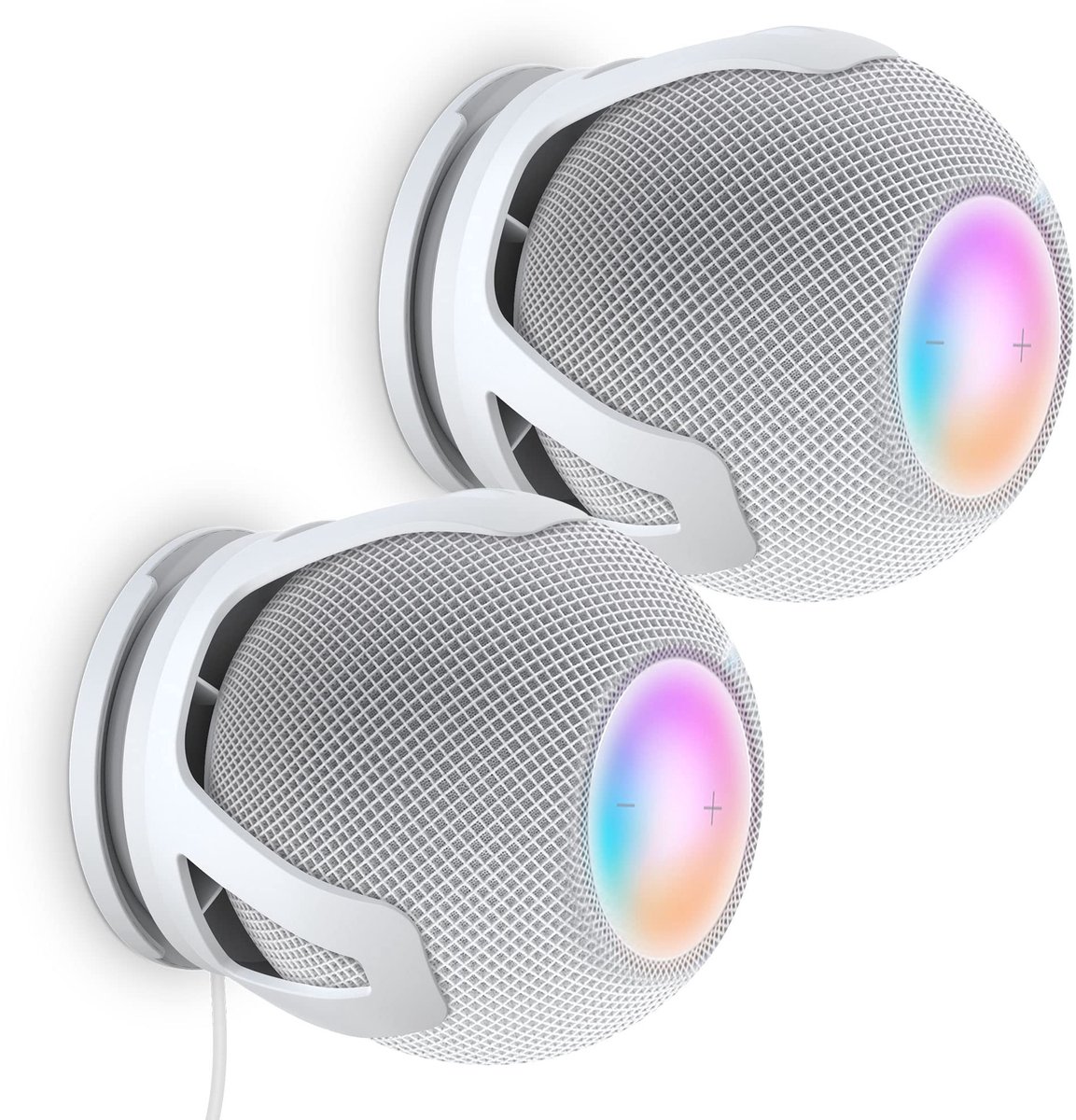 Wandhouder voor HomePod Mini - Set van 2 Wit
