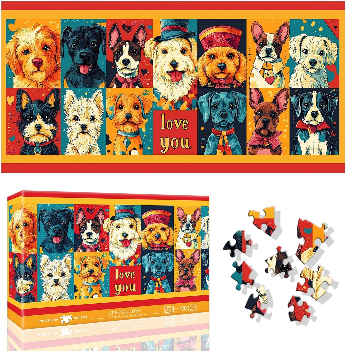 Puzzel 1000 Stukken - Dierenmotieven voor Volwassenen