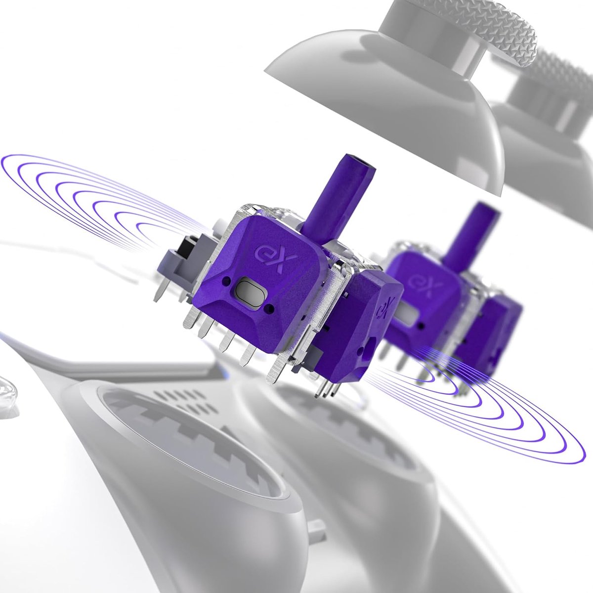 Hall Effect Joystick Kit Kalibreerbaar - Geschikt voor PS5 Controller