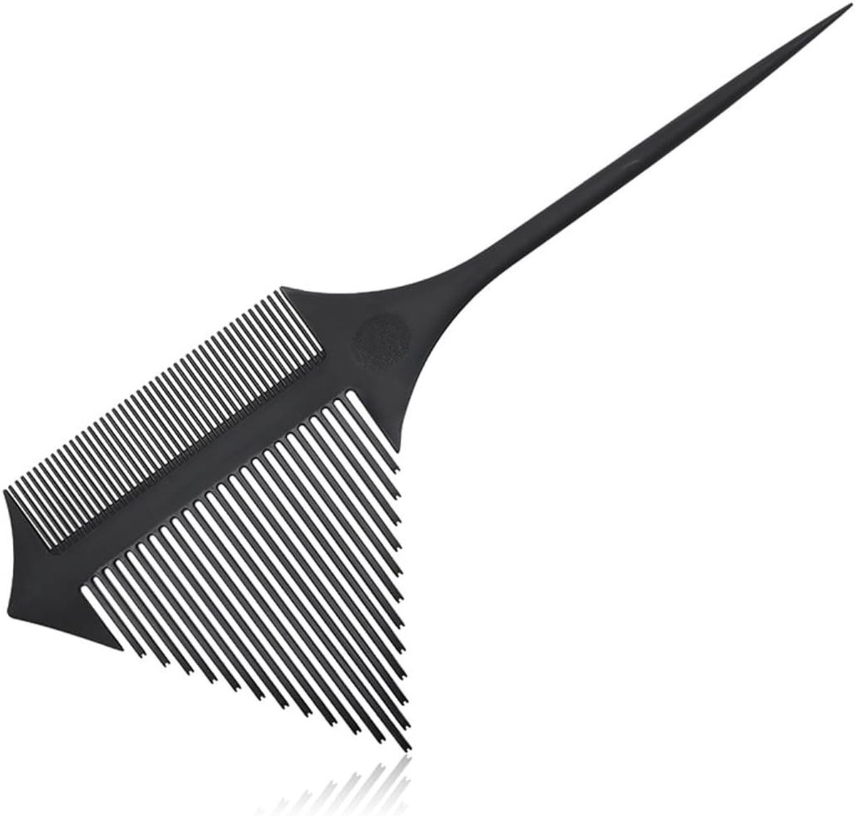 Haarverf Kam voor het Stylen van Haar, Ontklittende Kam met Grote Tanden, Ideaal voor Kappers en Thuisgebruik