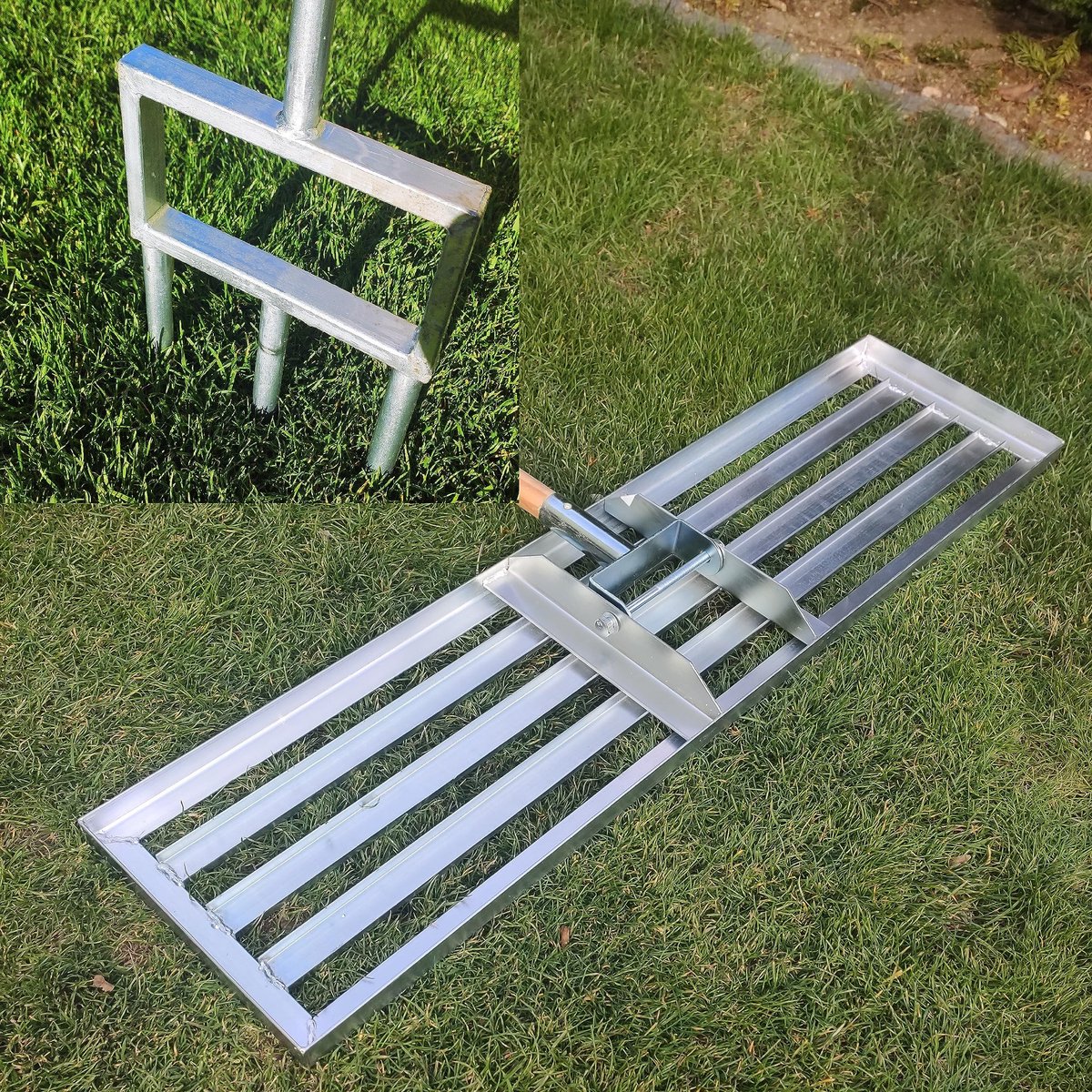 Complete Gazonzorgset - Aerator en XXL Grondveger