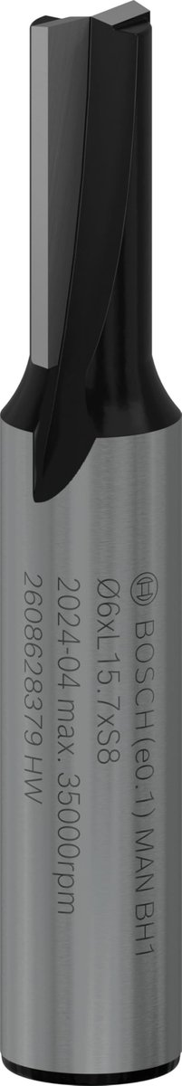 Houtgroeffrees - Tungsten carbide snijkant - Ø 6mm