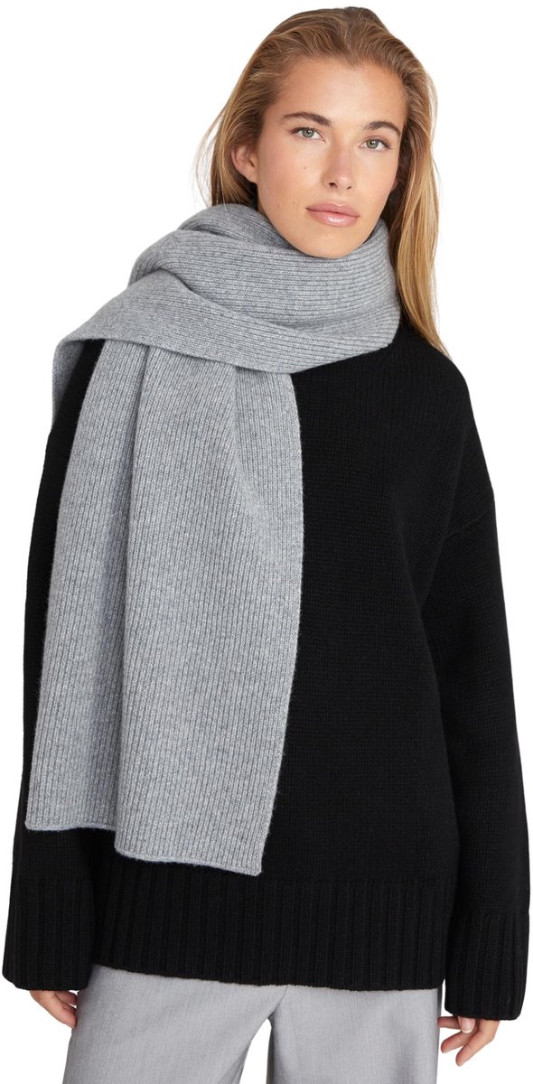 Oversized Sjaal van 90% Merino Wol - Chunky en Elegant