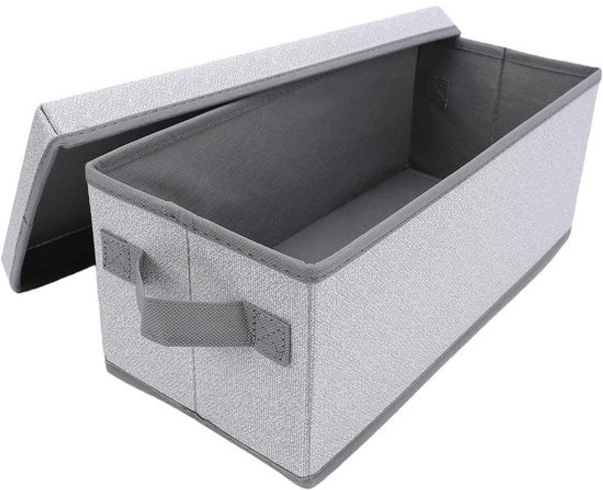 Cd en Dvd Opbergdoos - Opvouwbare Media Container - Media Collectie Organiseren - Stapelbaar en Stofwerend - Set van 2