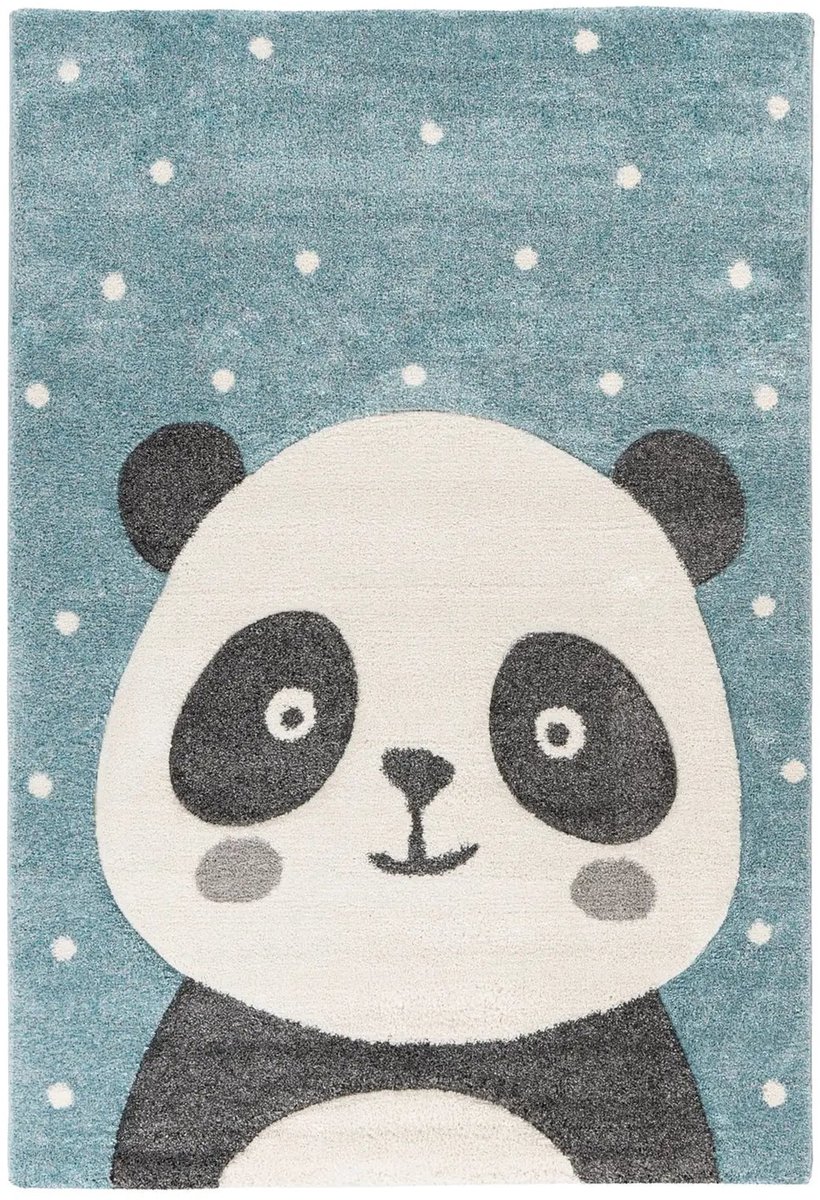 Dutch XXL Kindervloerkleed | Tapijt | Australia | Panda | Blauw