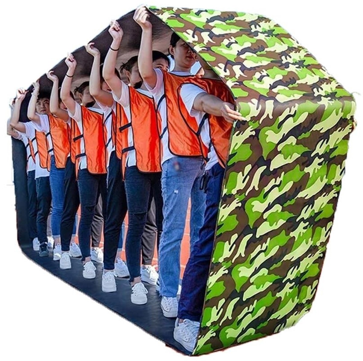 Hardloopspelmat voor Buiten - Teamspellen voor Verjaardagsfeestjes