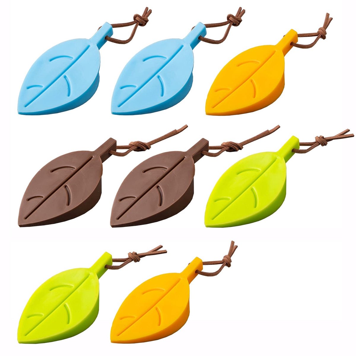 Silicone Deurstoppers - 8 stuks - Cartoon Ontwerp